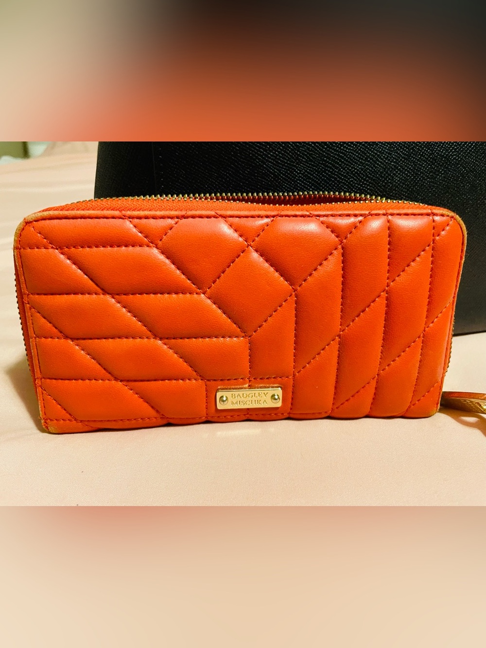 Badgley Mischka Quilted Wallet